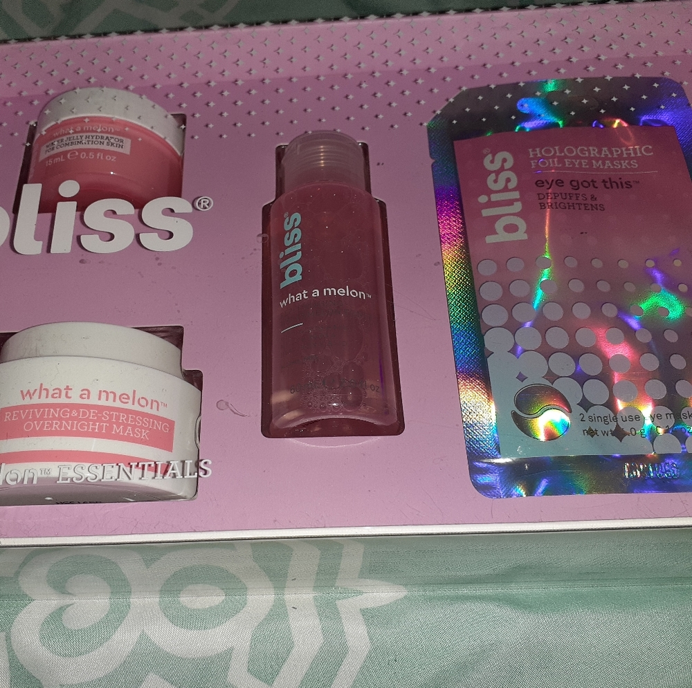Bliss what a melon essentials skin care